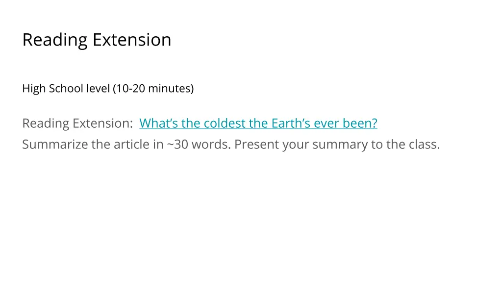 reading extension