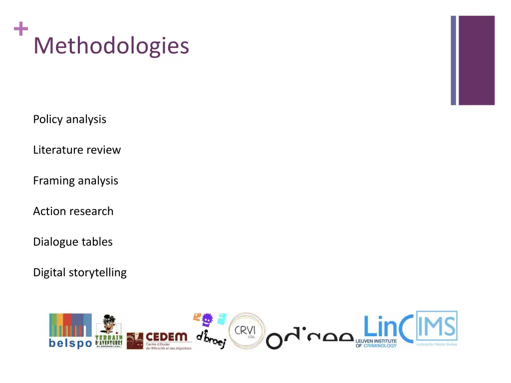 methodologies