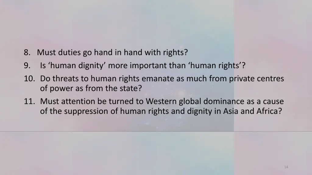 8 must duties go hand in hand with rights