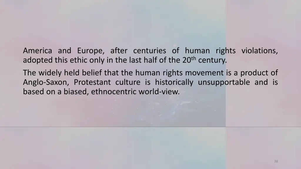 america and europe after centuries of human
