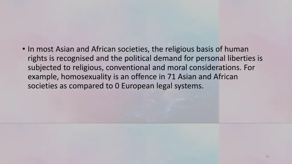 in most asian and african societies the religious