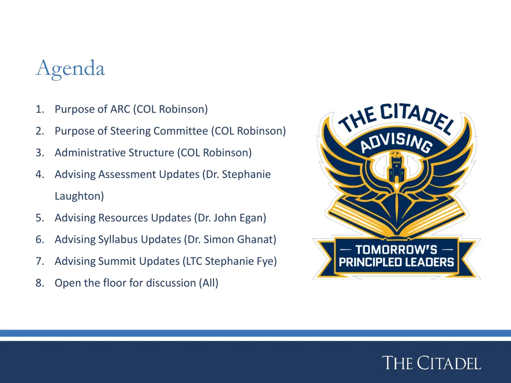 agenda