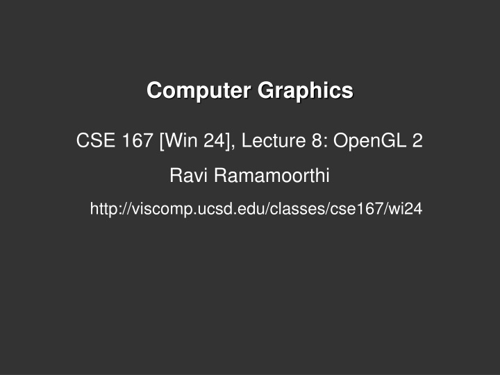 computer graphics
