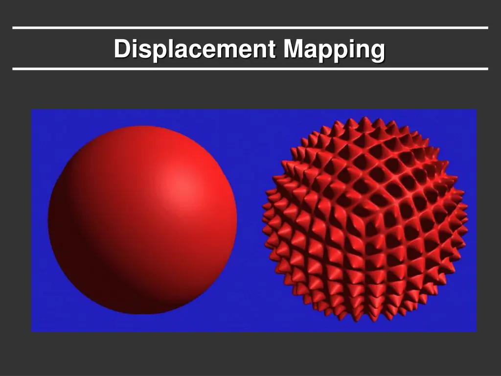 displacement mapping