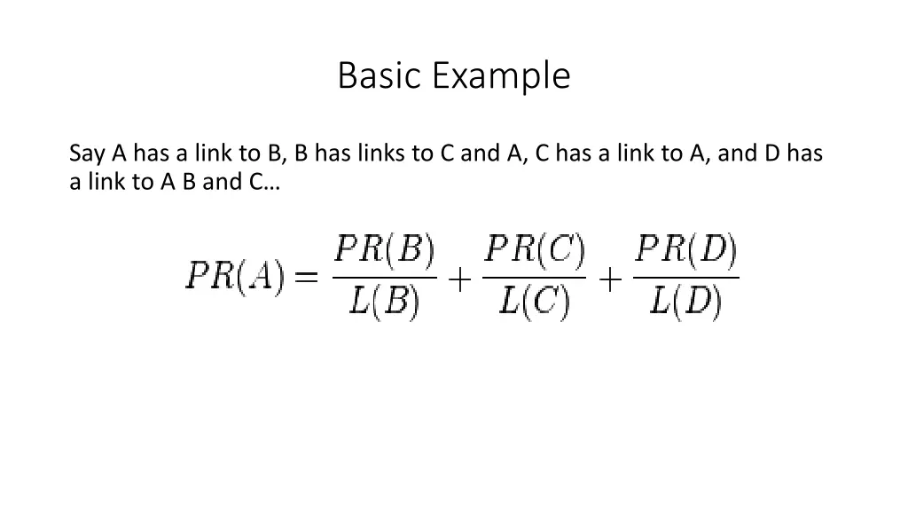basic example