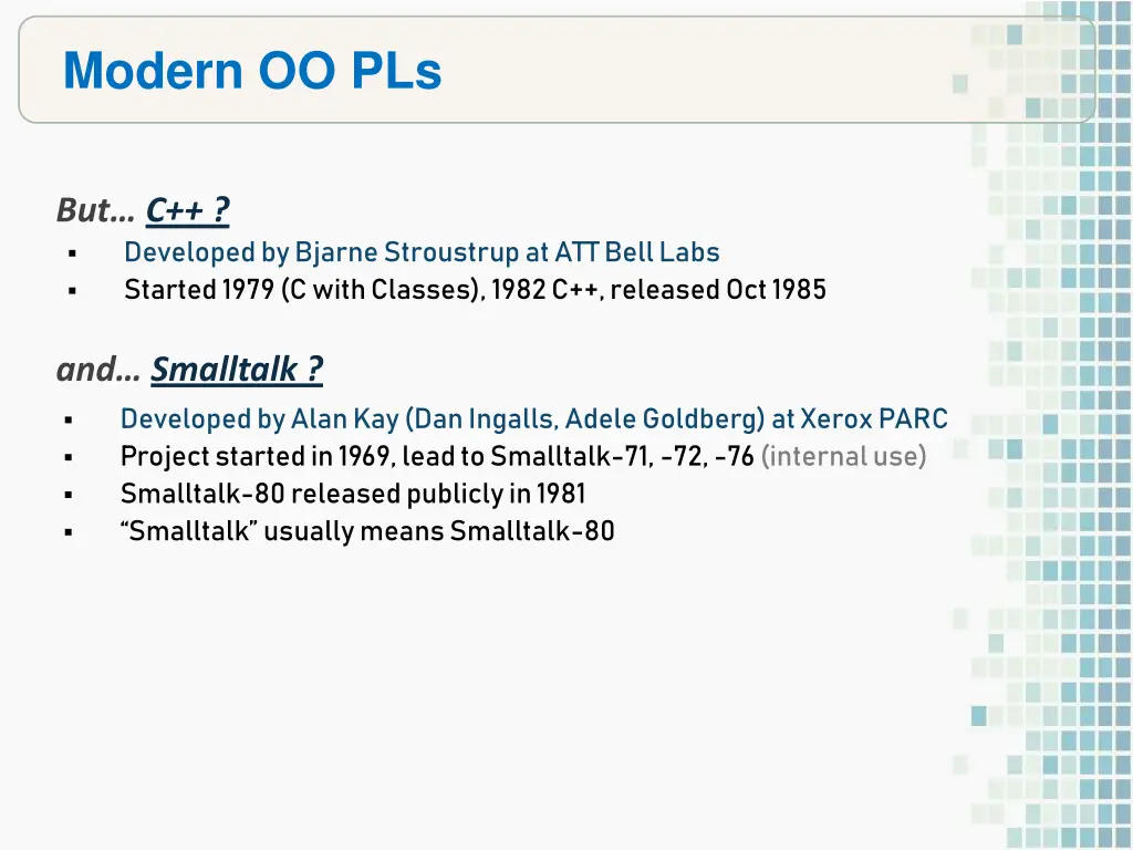 modern oo pls 1
