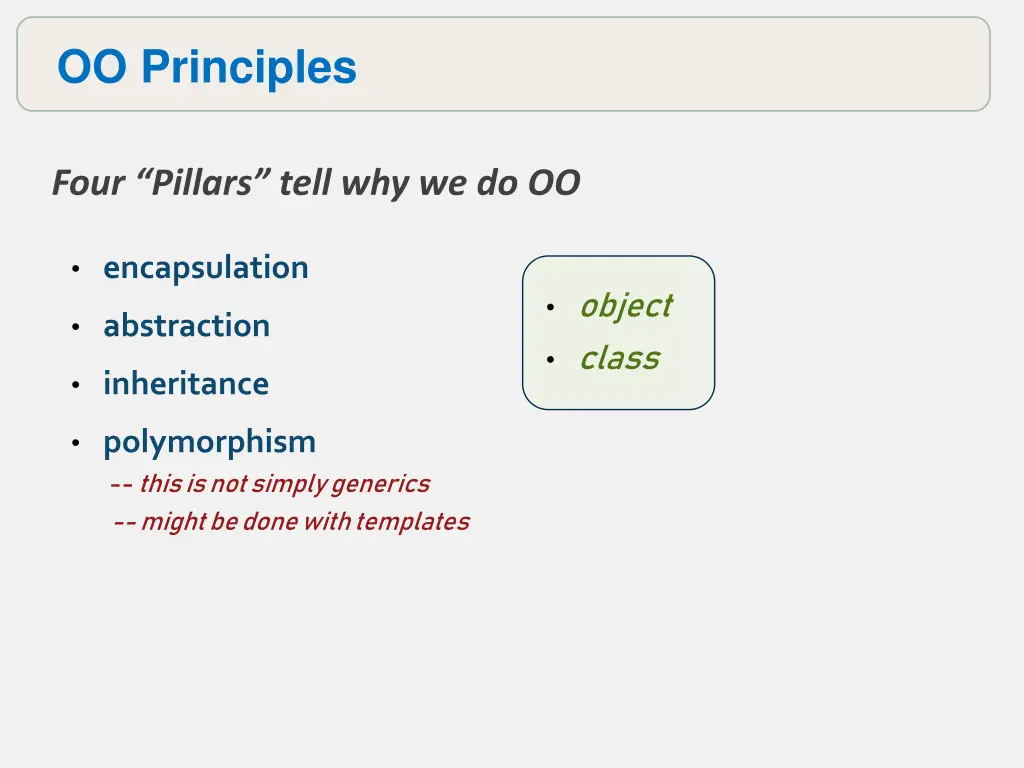 oo principles