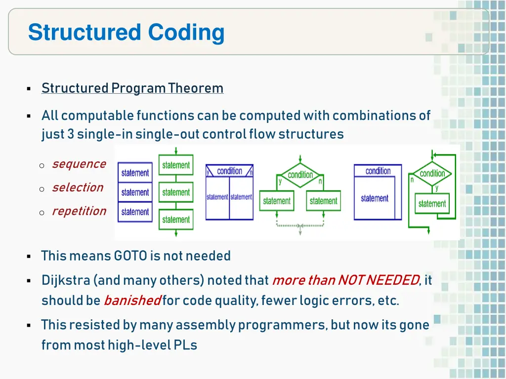 structured coding 1