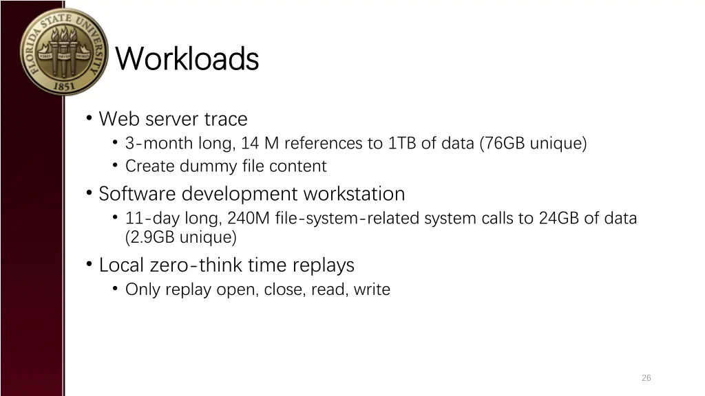 workloads workloads