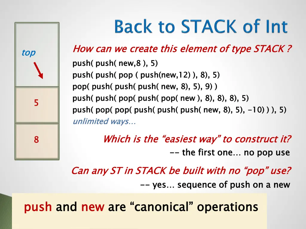 how can we create this element of type stack