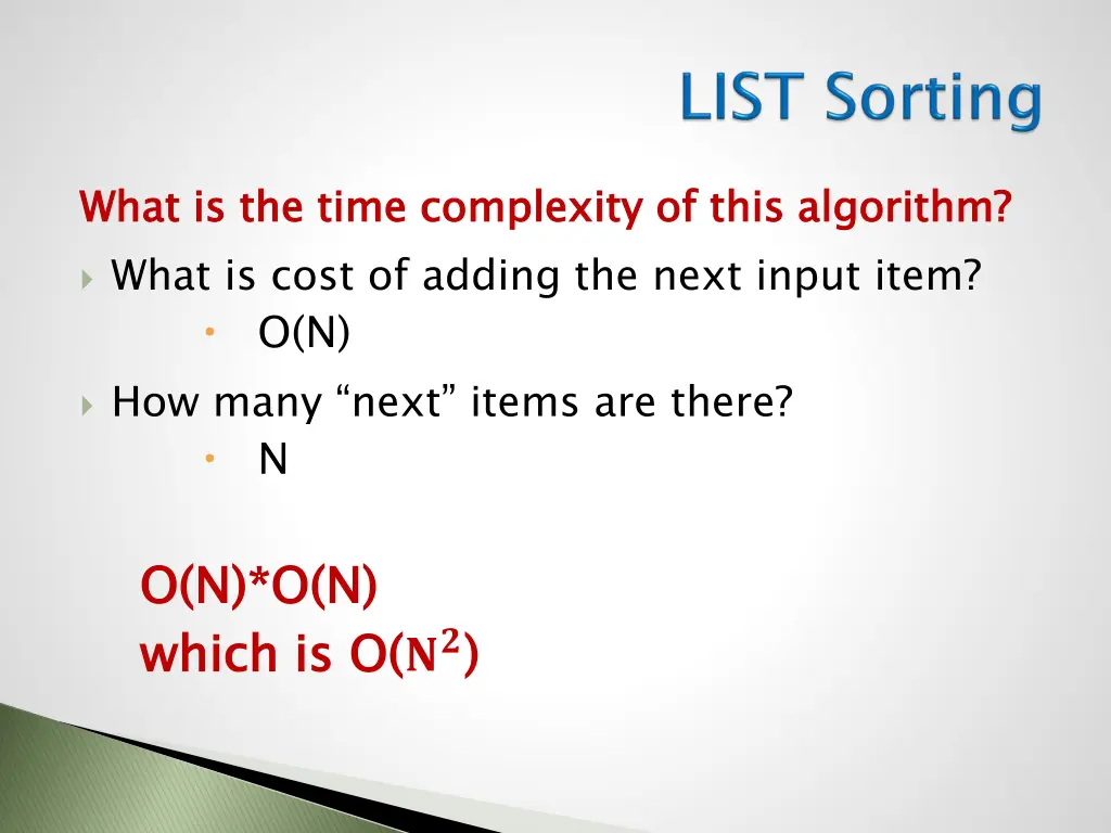 what is the time complexity of this algorithm