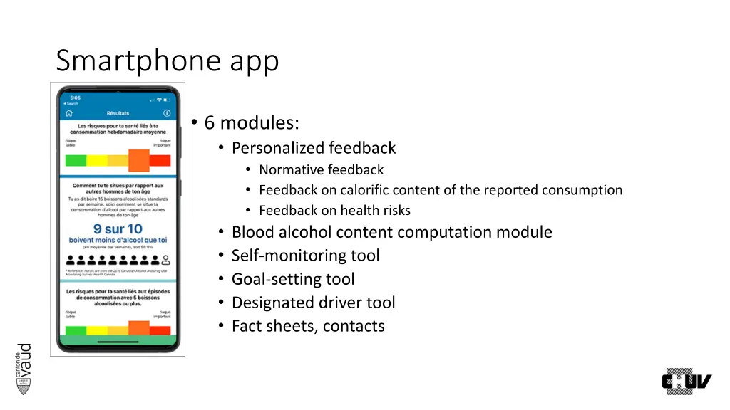 smartphone app