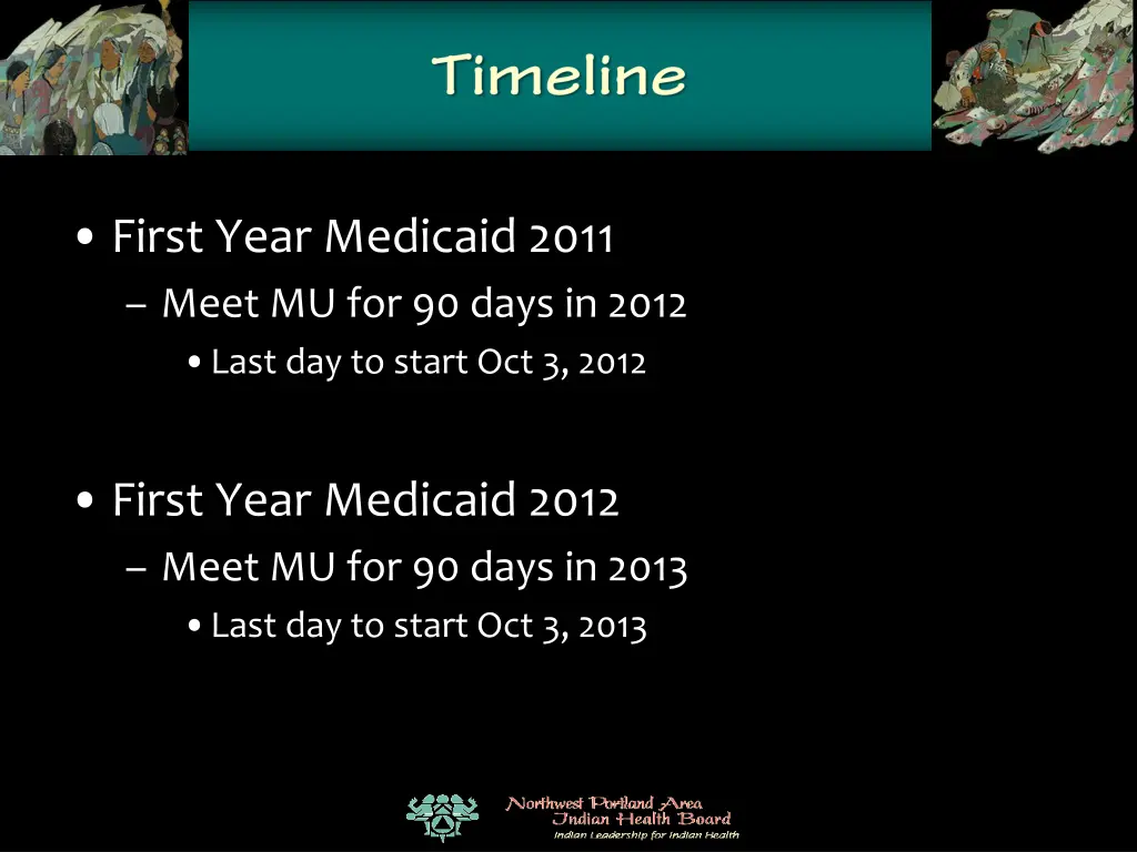 first year medicaid 2011 meet mu for 90 days