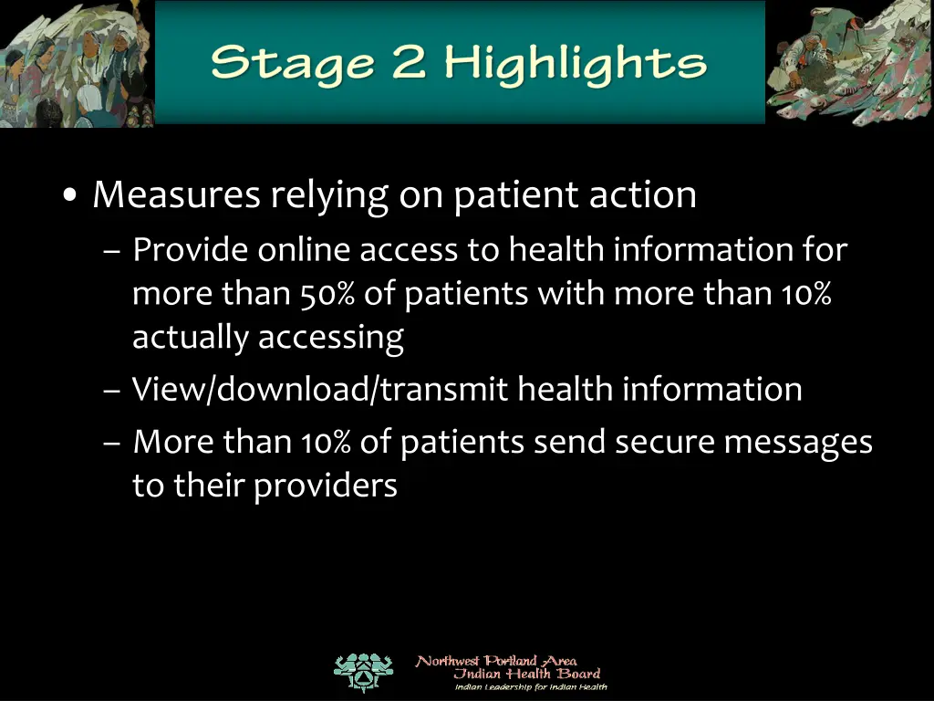measures relying on patient action provide online
