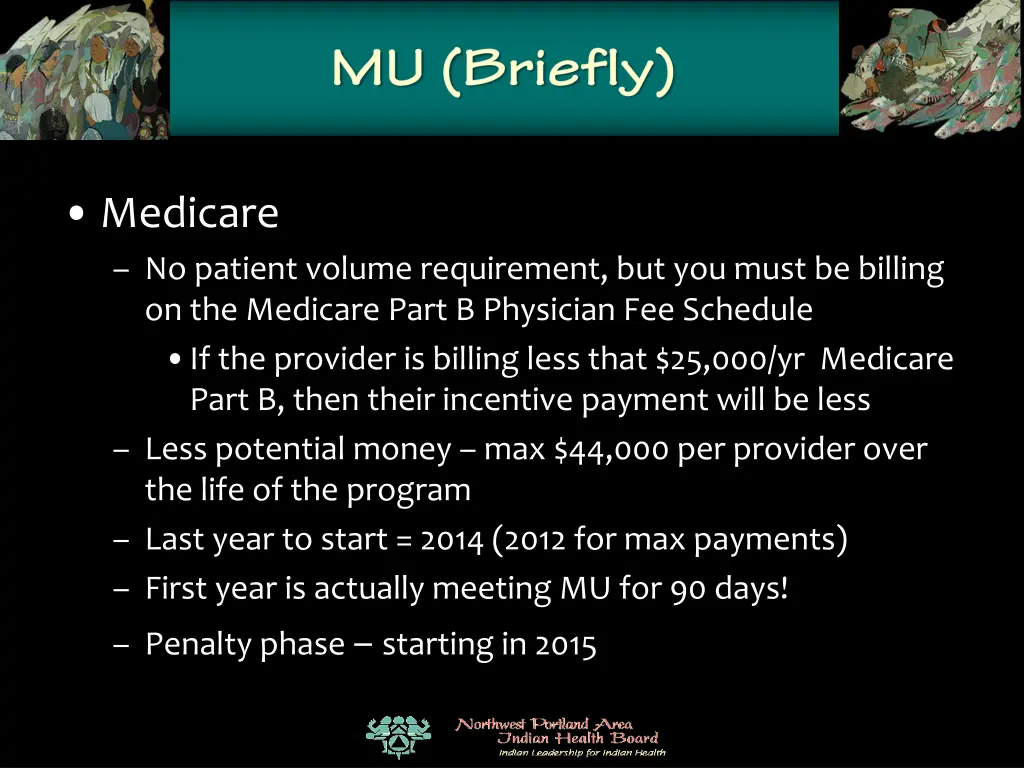 medicare no patient volume requirement