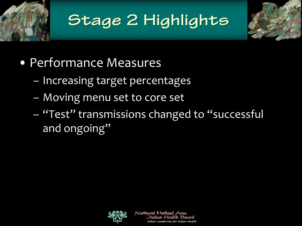 performance measures increasing target