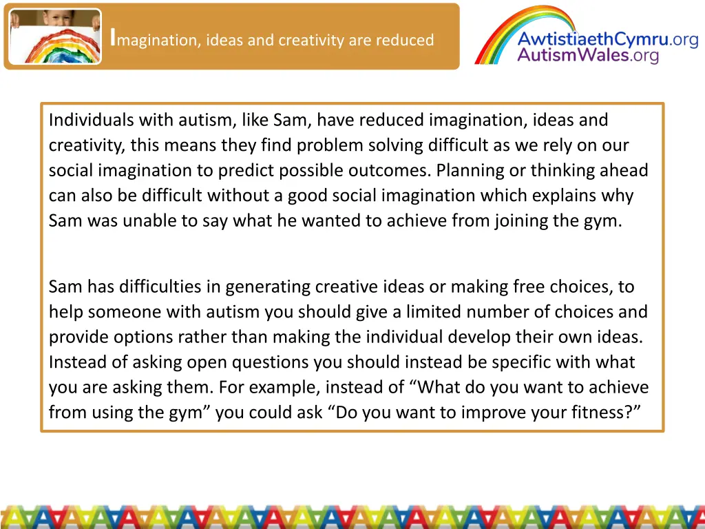i magination ideas and creativity are reduced 4