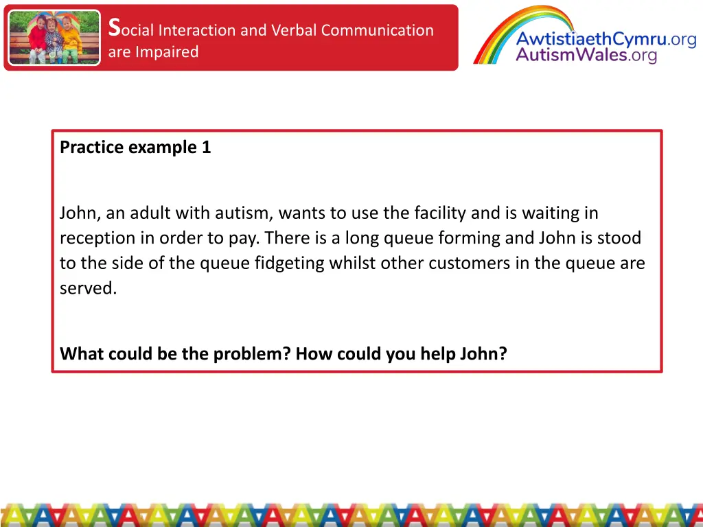 s ocial interaction and verbal communication 4