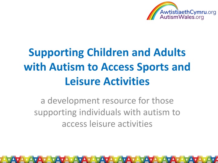 supporting children and adults with autism