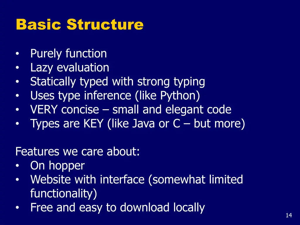 basic structure