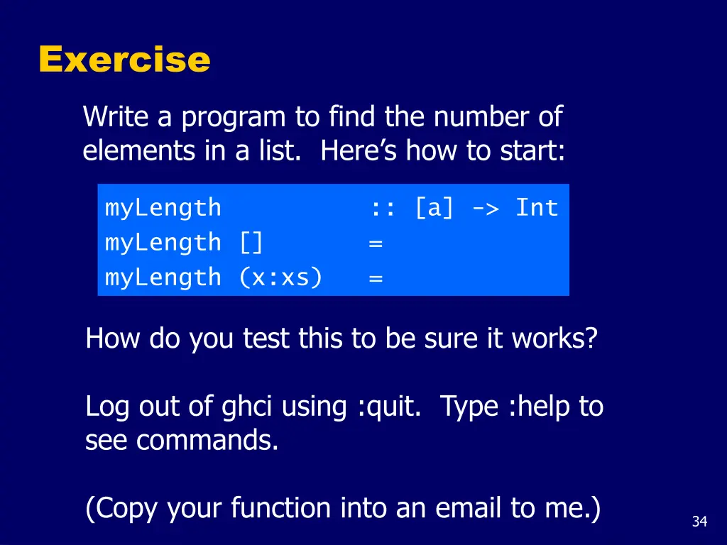 exercise