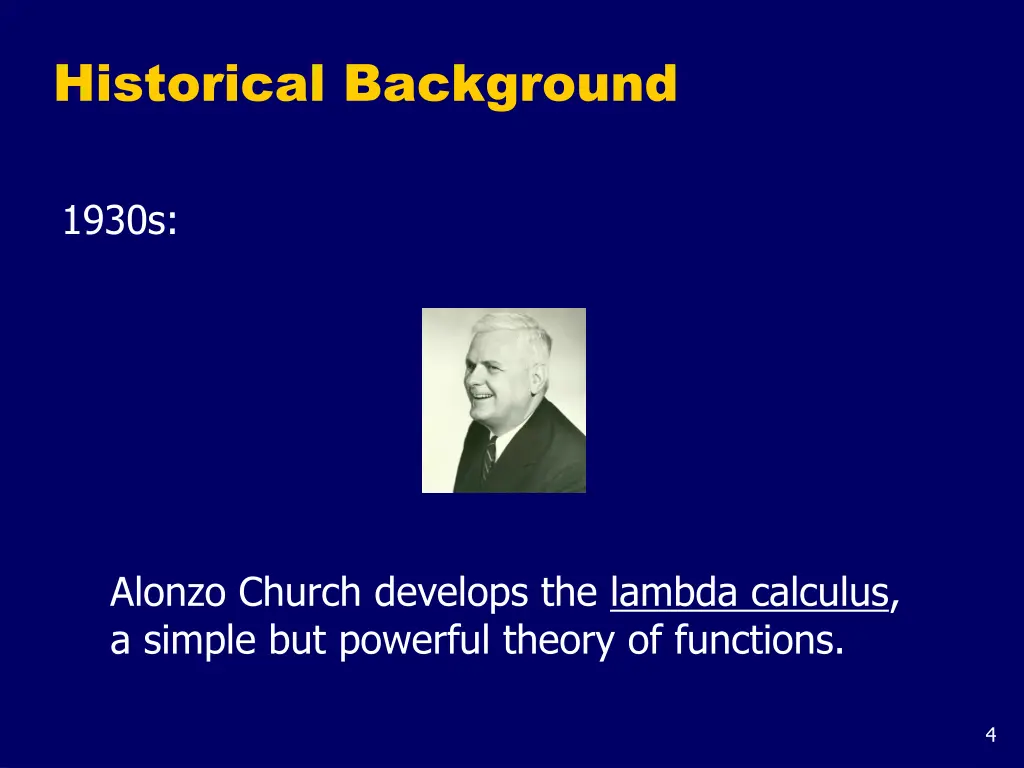 historical background