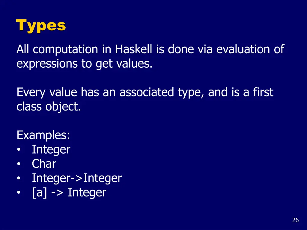 types