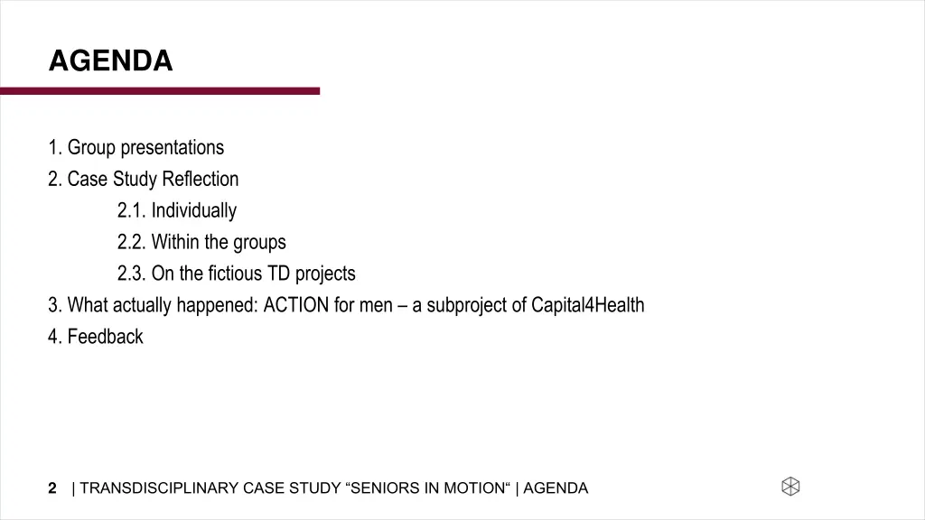 agenda
