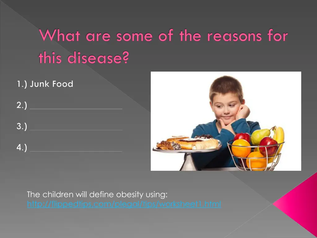 what are some of the reasons for this disease
