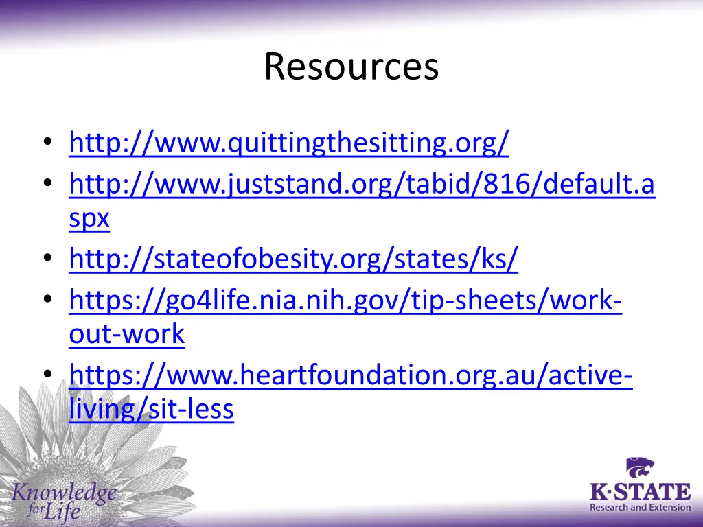 resources