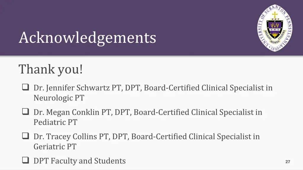acknowledgements