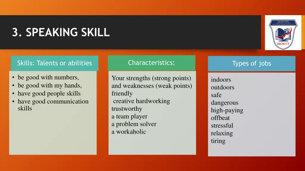 3 speaking skill