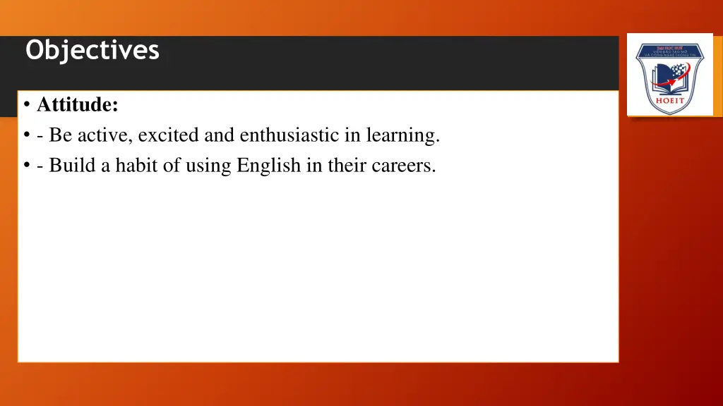 objectives 1