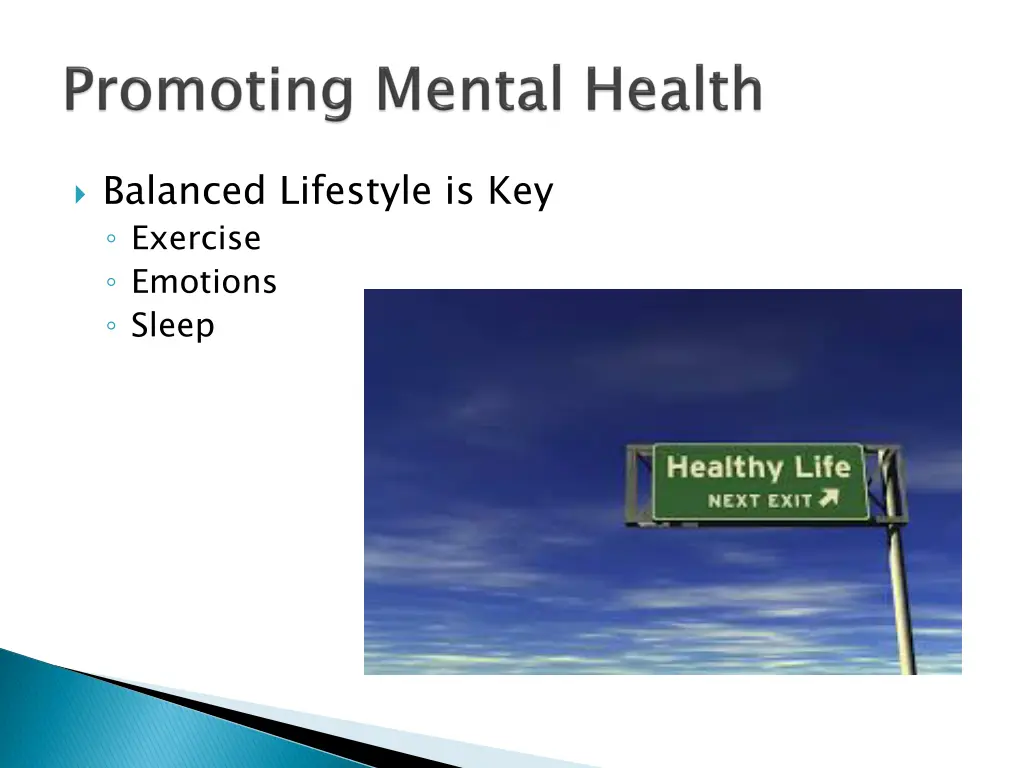 balanced lifestyle is key exercise emotions sleep