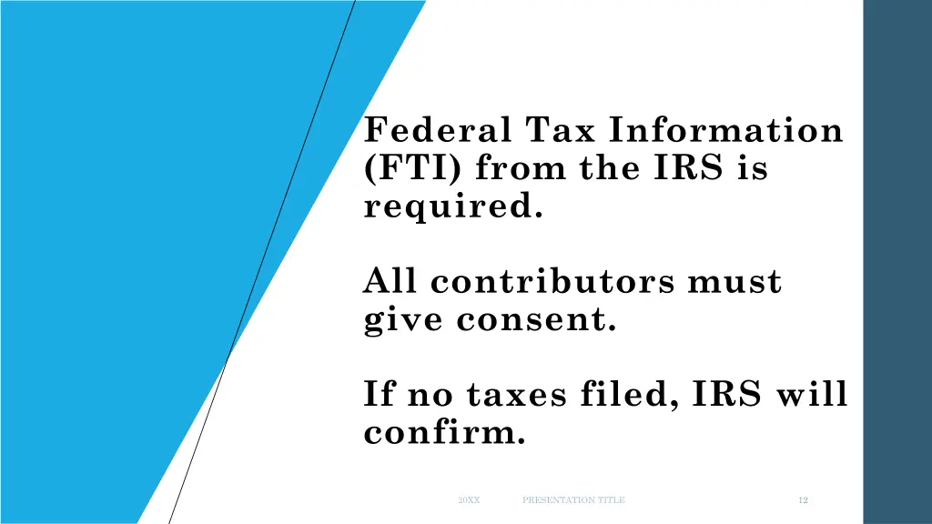 federal tax information fti from