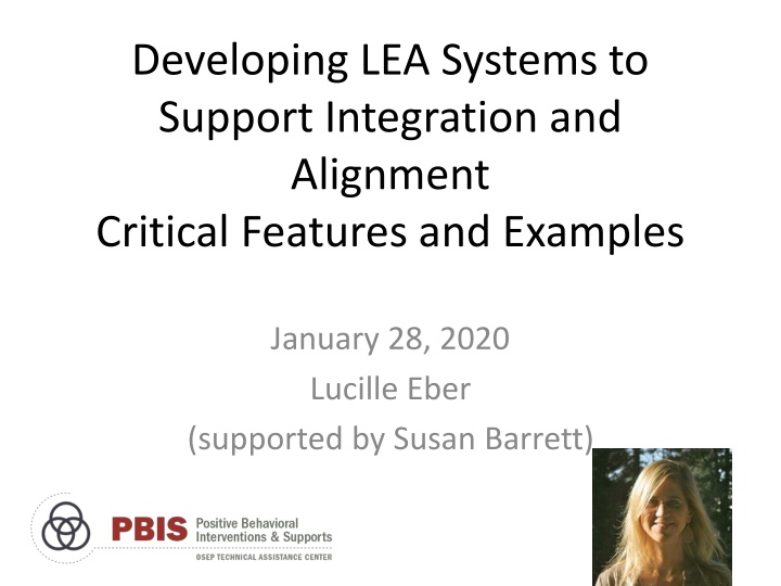 developing lea systems to support integration