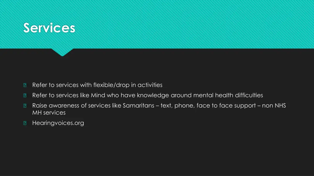 services