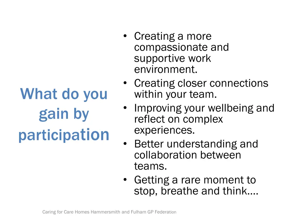 creating a more compassionate and supportive work