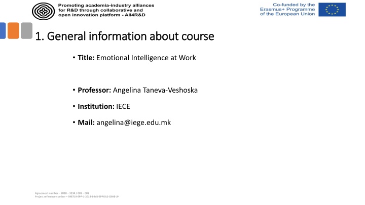 1 general information about course 1 general