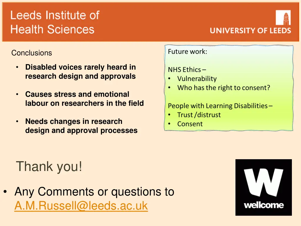 conclusions