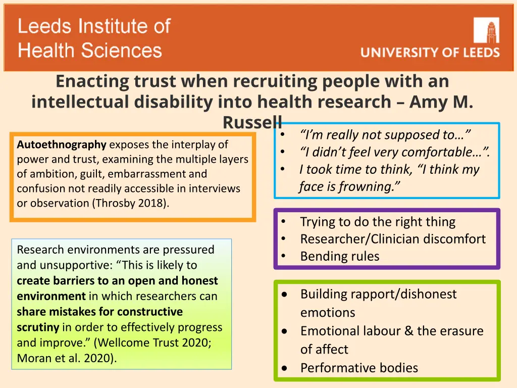 enacting trust when recruiting people with 1