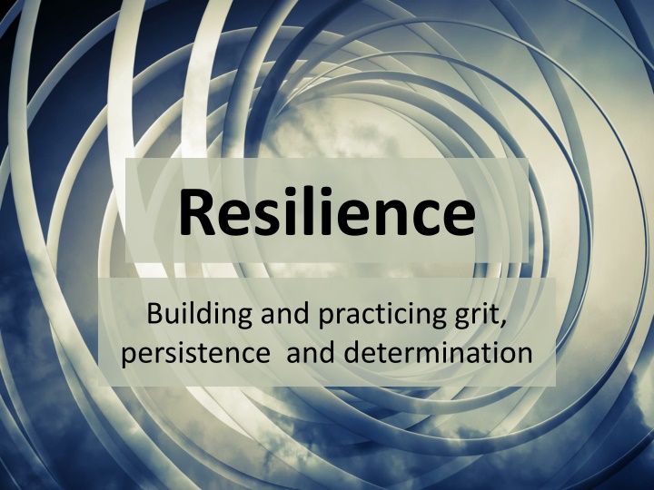 resilience
