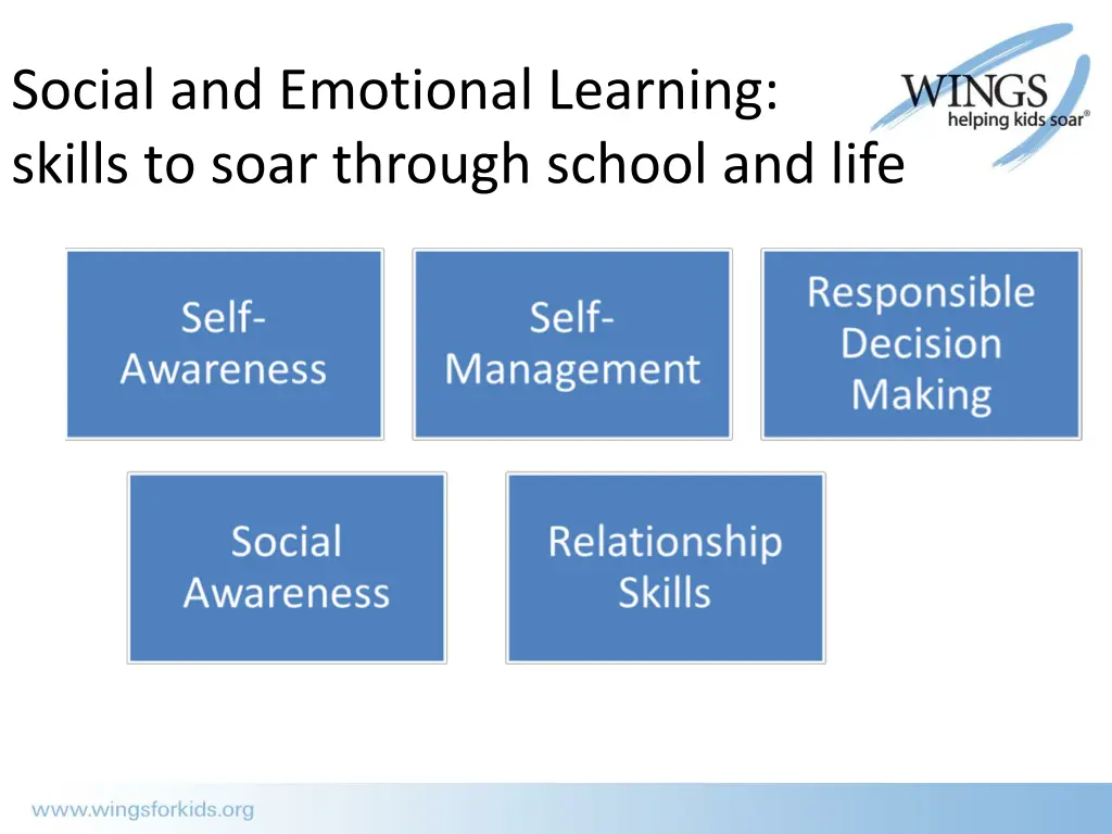 social and emotional learning skills to soar