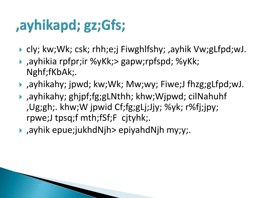 cly kw wk csk rhh e j fiwghlfshy ayhik vw glfpd