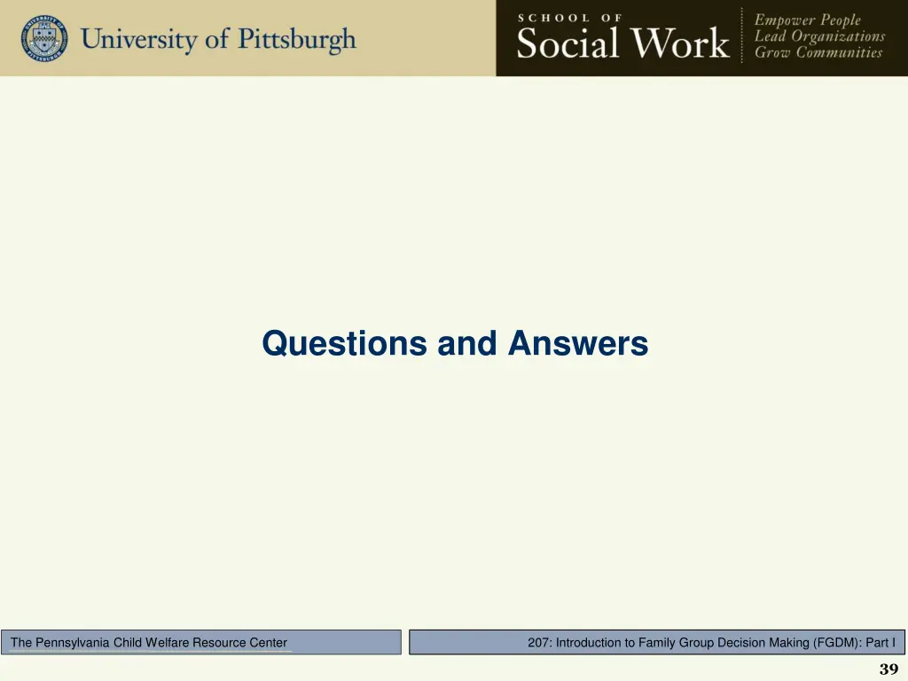 questions and answers