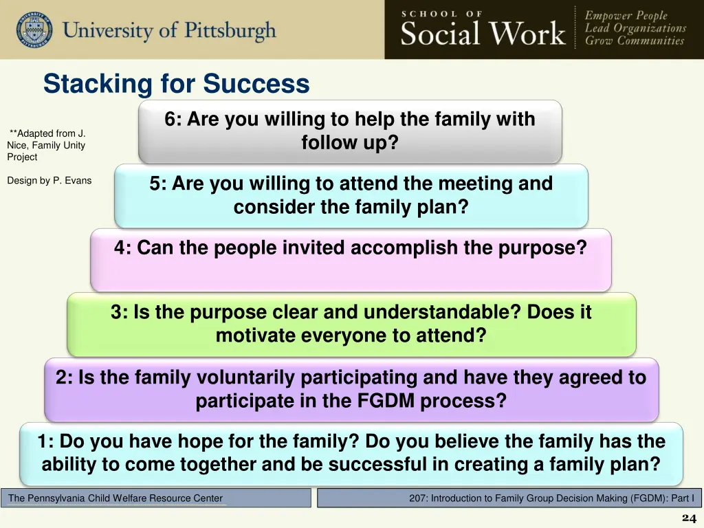 stacking for success 6 are you willing to help