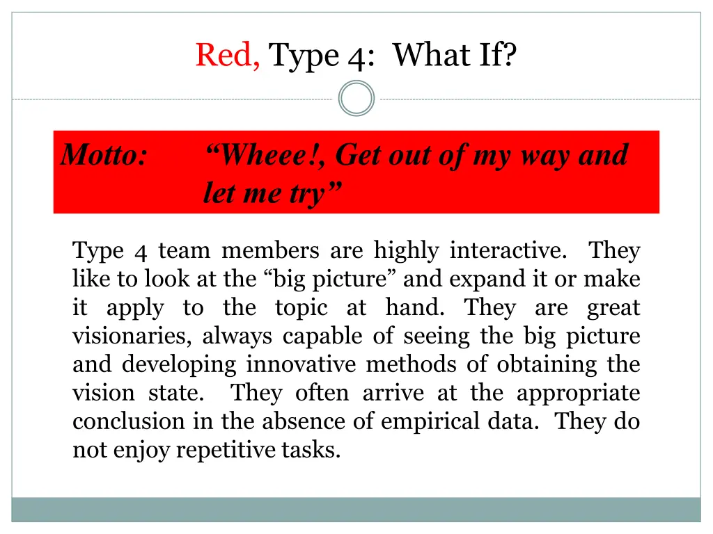 red type 4 what if