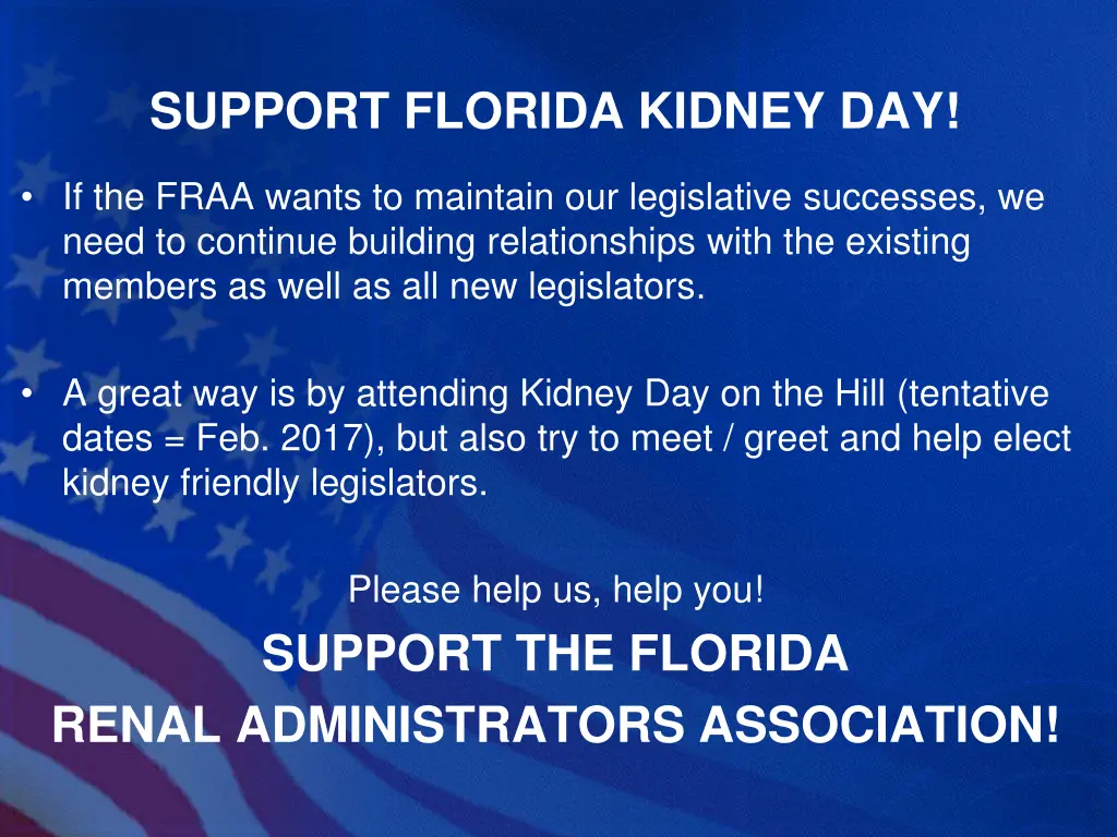 support florida kidney day