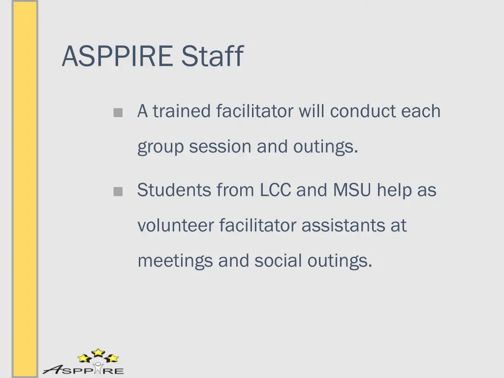 asppire staff