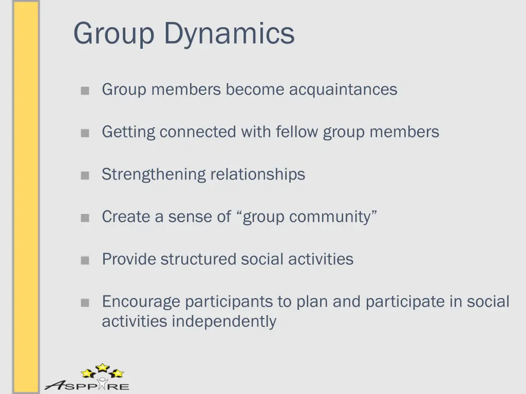 group dynamics